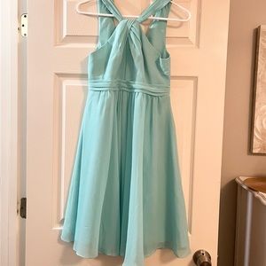 Turquoise short cocktail/formal/bridesmaids dress